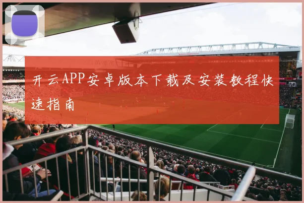 开云APP安卓版本下载及安装教程快速指南